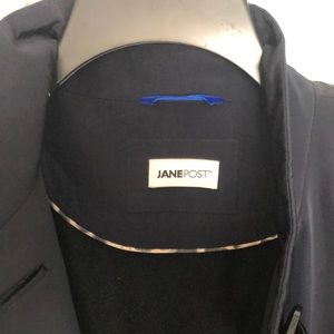 Jane post rain coat never worn